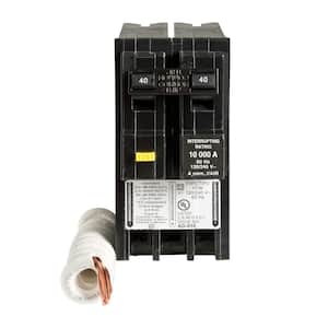 Homeline 40 Amp 2-Pole GFCI Circuit Breaker - Box Packaging
