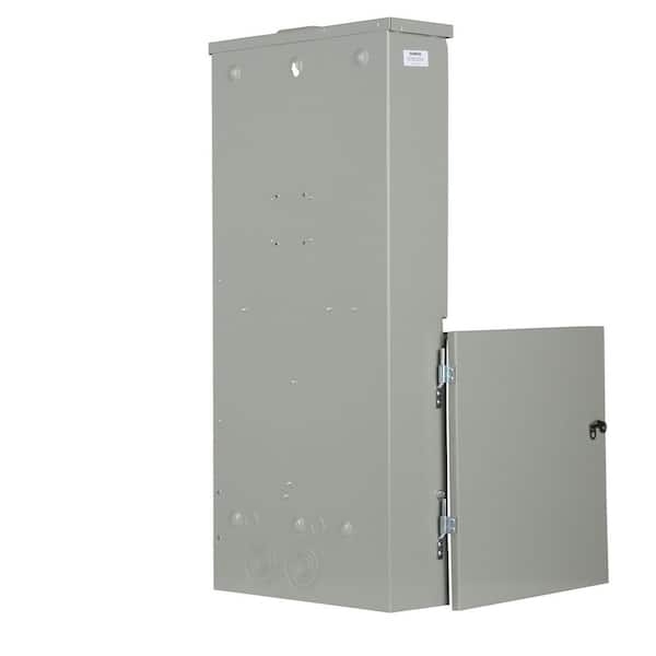 Siemens 200 Amp 4-Space 8-Circuit Outdoor Ringless Overhead