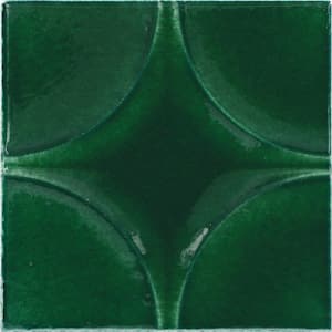 Daltile Contempee Jasmine 4 in. x 4 in. Glossy Ceramic Wall Tile (12.8 ...