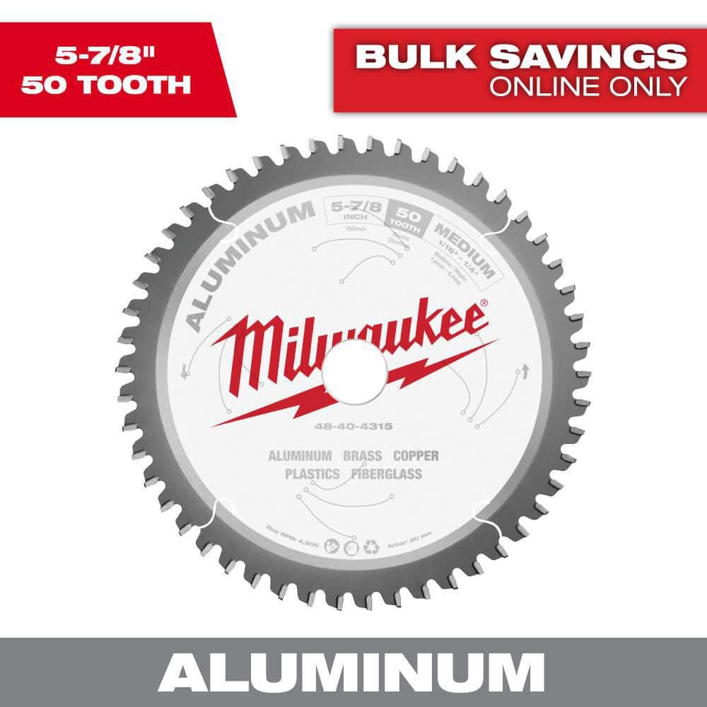 5-7/8 in. x 50 Carbide Teeth Aluminum Cutting Circular Saw Blade price history on PriceWatchPro