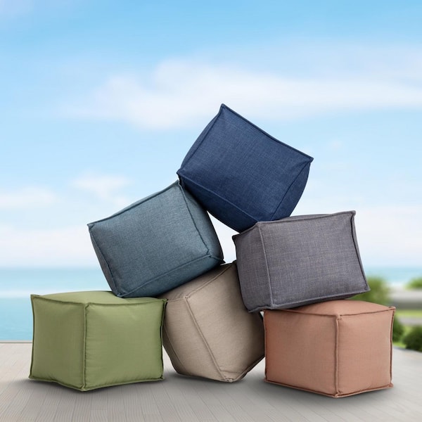 Unbranded Multi-Functional Indoor Bean Bag Ottoman-Ideal for Lounging And Additional Seating