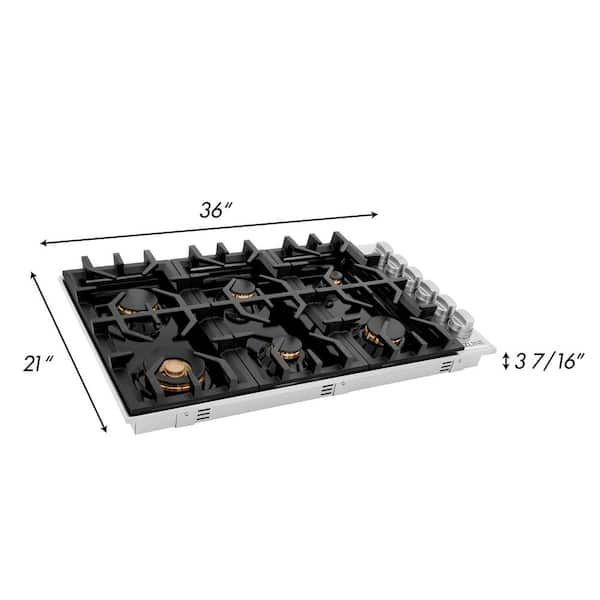 Five 36 Inch Gas Cooktops for Serious Chefs, Texas Appliance