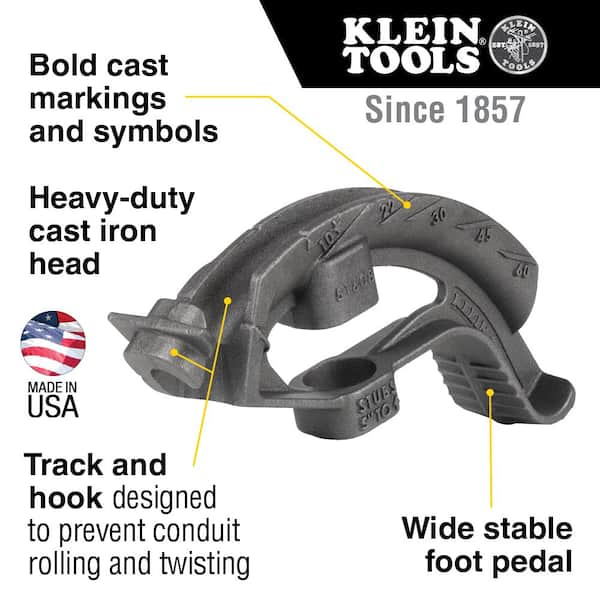 1/2-inch Iron Conduit Bender Head