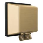 Hand Shower Wall Supply Elbow in Champagne Bronze