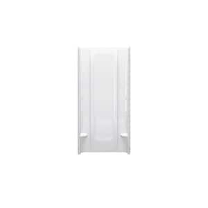 STORE+ 36 in. x 76 in. 1-Piece Direct-to-Stud Alcove Shower Back Wall in White