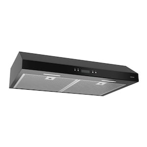 Winflo 30 in. Convertible 480 CFM Under Cabinet Range Hood in Stainless ...
