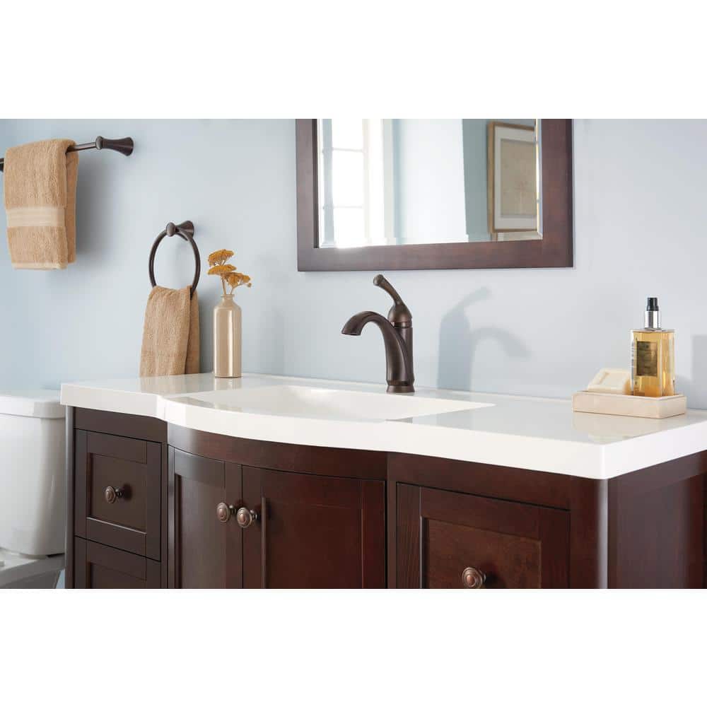 Haywood 9'' Modern Single Hole Stainless Steel Bathroom Faucet
