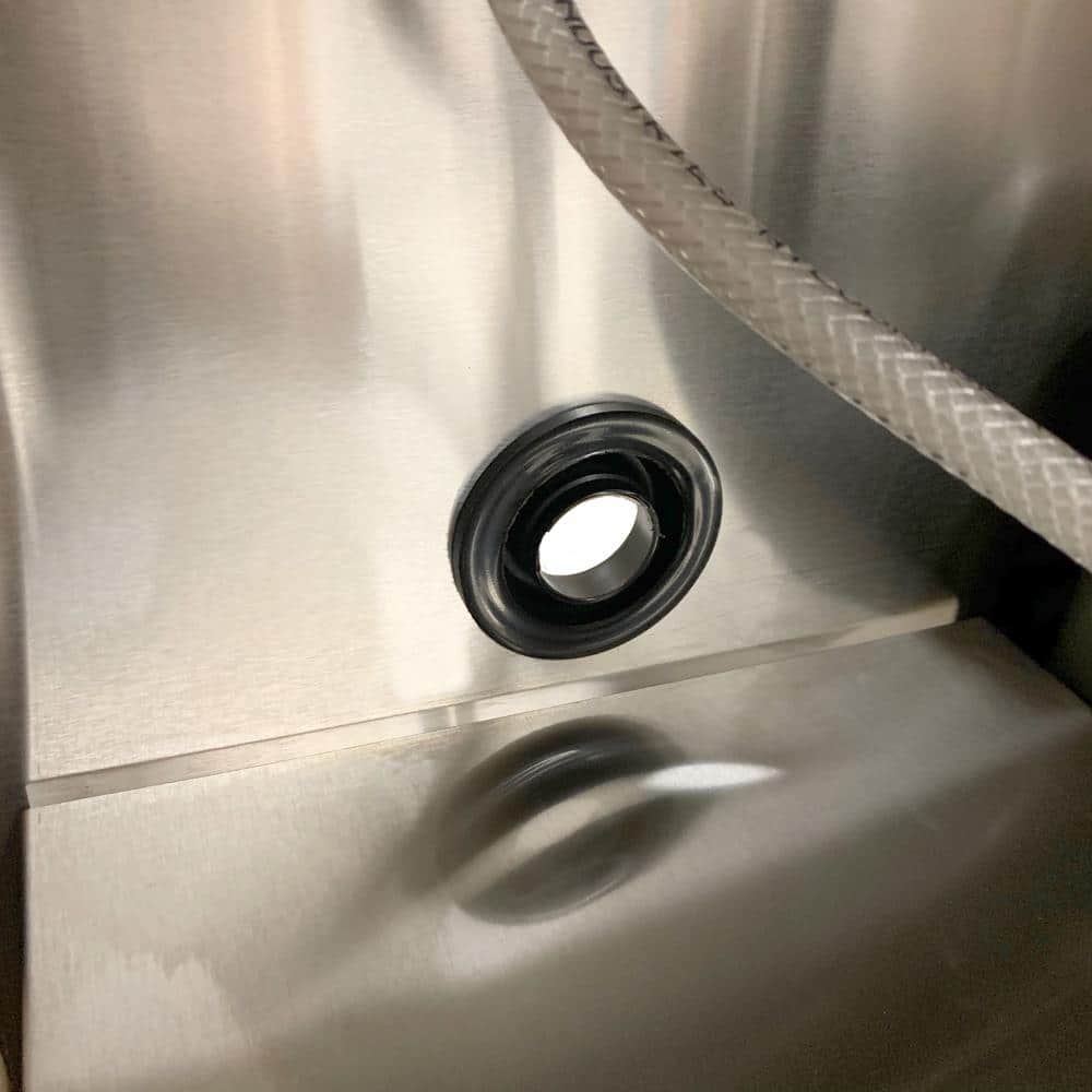 Pro Series Stainless Steel Portable Handwashing Sink with Gooseneck Faucet