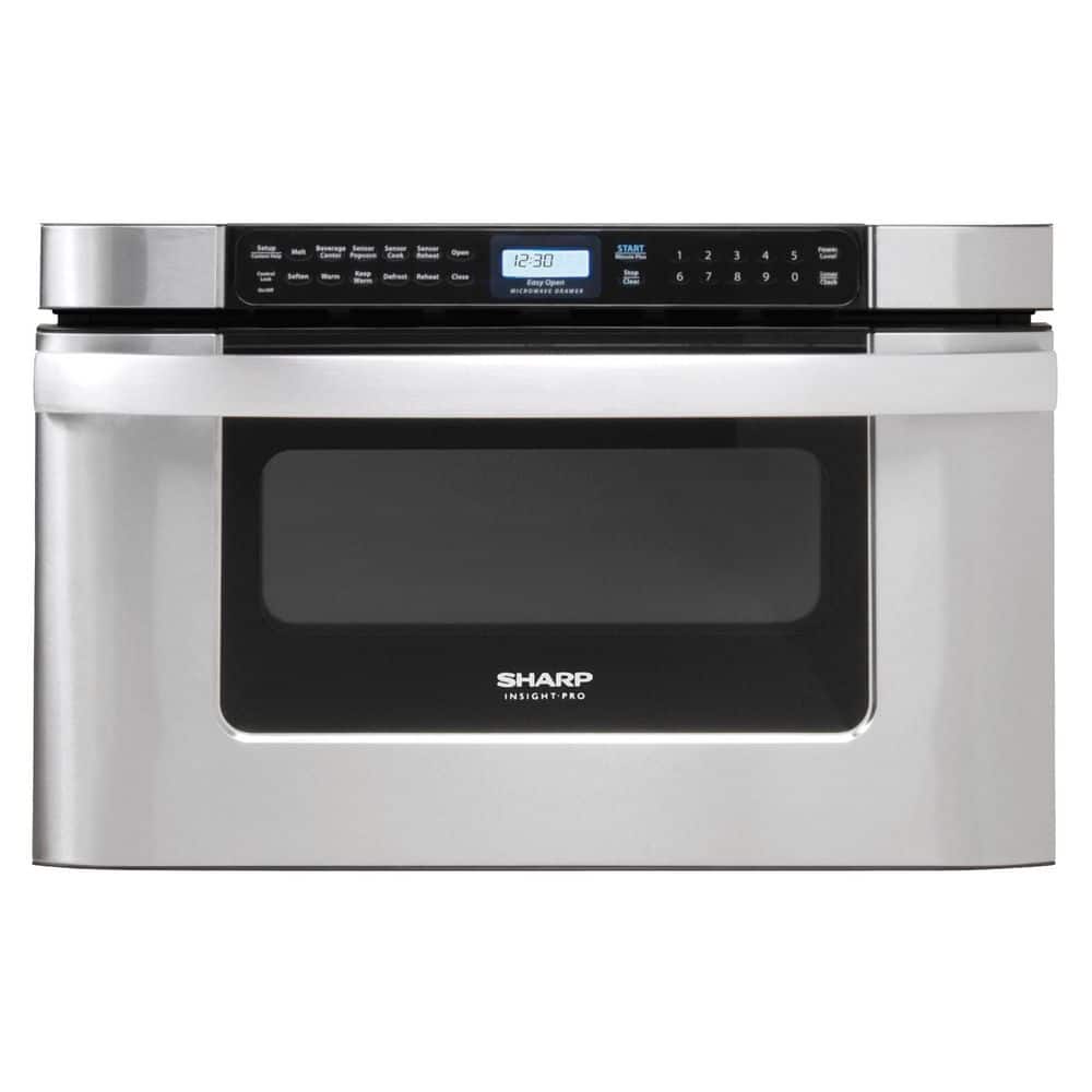 Sharp 24 in. 1.2 cu. ft. Built-in Microwave Drawer with Auto-Touch
