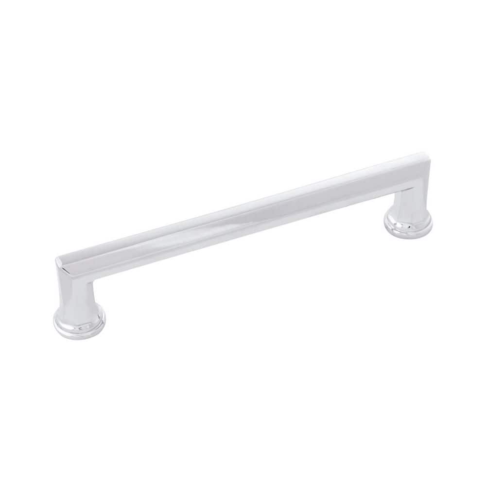 Facette Collection Pull 6-5/16 in. (160 mm) Center to Center Polished Chrome Bar Cabinet Pull price history on PriceWatchPro