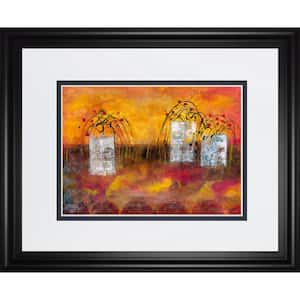 "Old Boxes Iv" By Elliot Framed Print Abstract Wall Art 34 in. x 40 in.