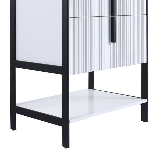 FINE FIXTURES 24 in. W x 18 in. D x 33.5 in. H Bath Vanity in