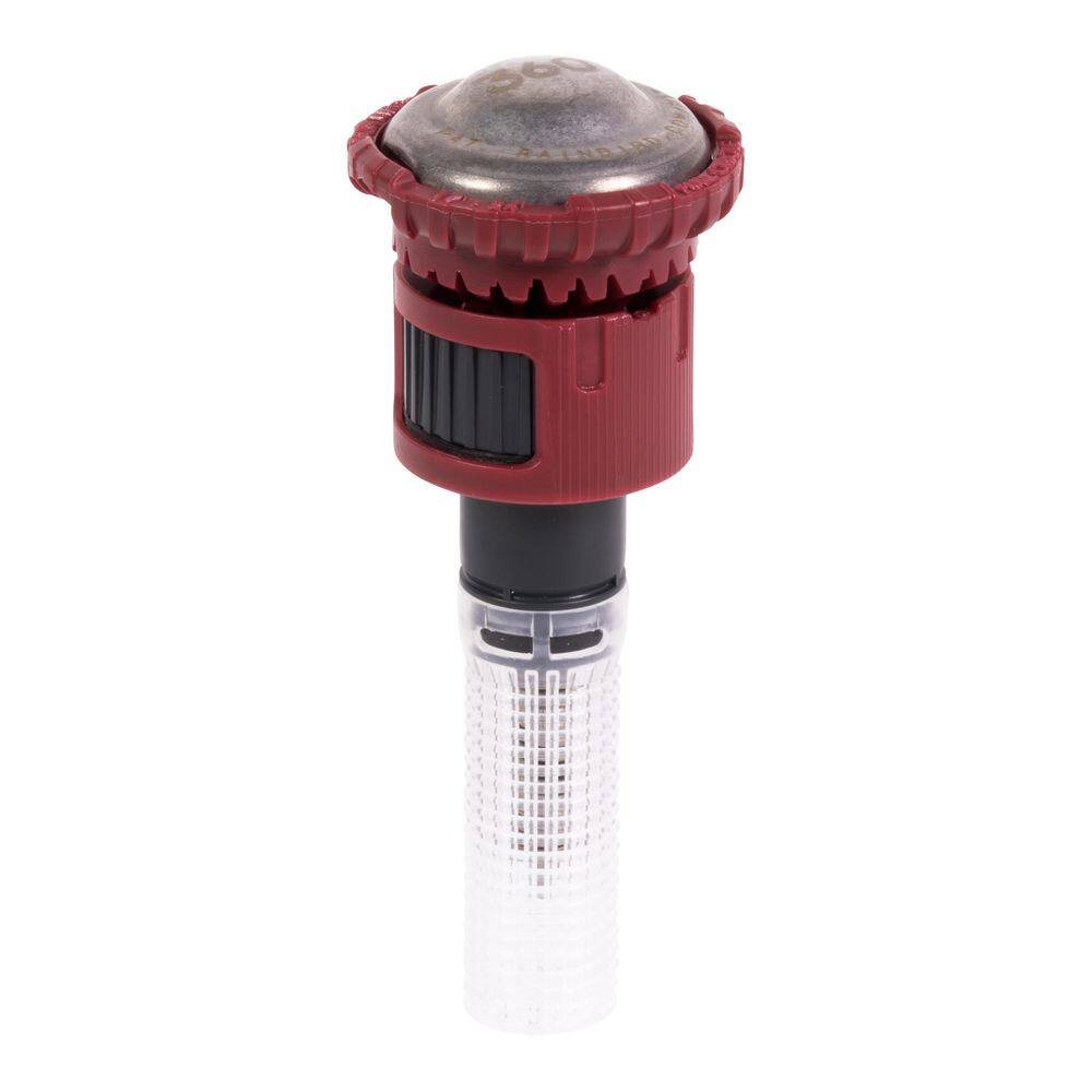 Rain Bird Rotary Sprinkler Nozzle, Full Circle Pattern, Adjustable 17 ...