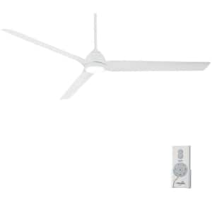 MINKA-AIRE Artemis 58 in. Integrated LED Indoor White Ceiling Fan