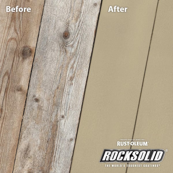 1 gal. Fieldstone Exterior 6X Deck Coat