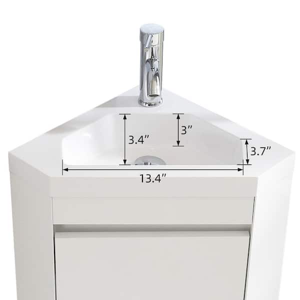 Wonline Wonline 15.75 in. W x 15.75 in. D x 19.49 in. H