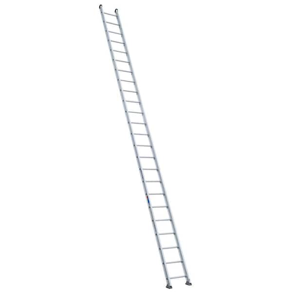 Werner 24 ft. Aluminum Round Rung Straight Ladder with 300 lb. Load Capacity Type IA Duty Rating