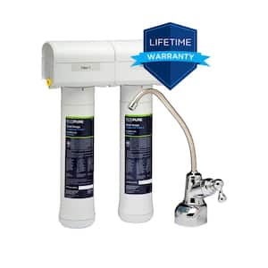 No Mess Dual Stage Drinking Water Filter System