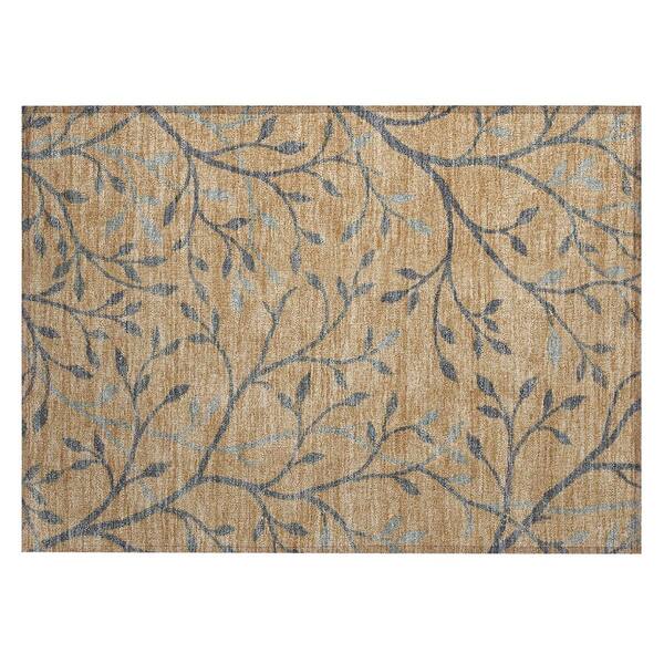 Chantille Machine Washable Indoor/Outdoor Abstract ACN3024 Wheat 2 ft. x 3 ft. Accent Rug