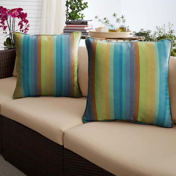 Outdoor Water resistant patio pillow insert 16x16 18x18 20x20 22x22 all  size