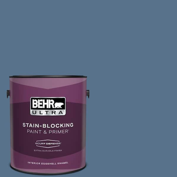 BEHR ULTRA 1 gal. #PPU14-01 Arrowhead Lake Extra Durable Eggshell Enamel Interior Paint & Primer