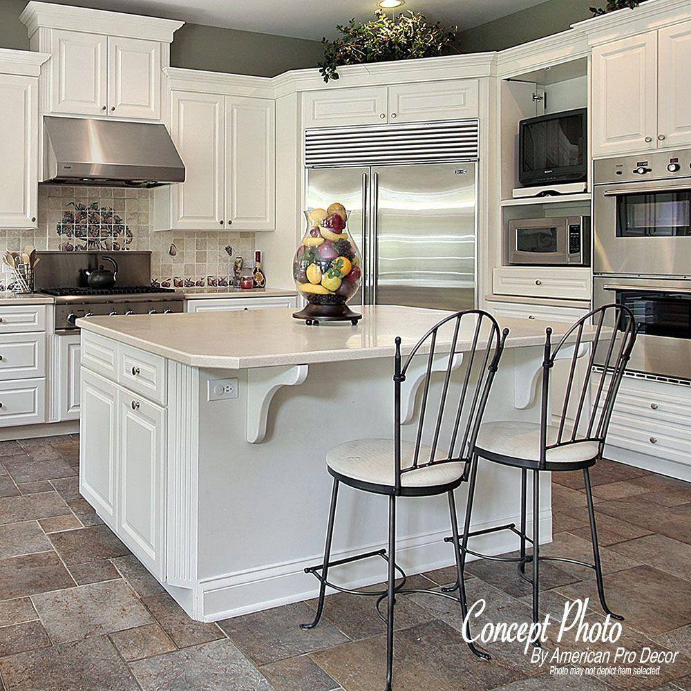 Unfinished Solid Hardwood Plain Bracket Corbel