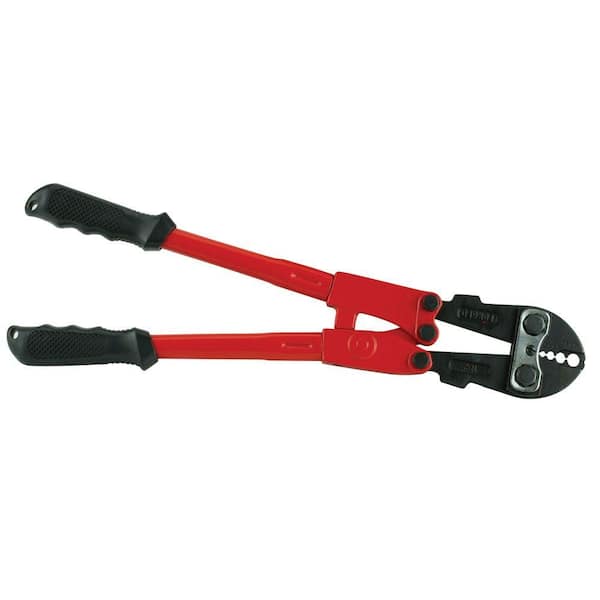 24" Hand Swager Cable Wire Rope Cutter Swage 1/16" 3/32" 1/8" 5/32" 3/16" Sleeve 