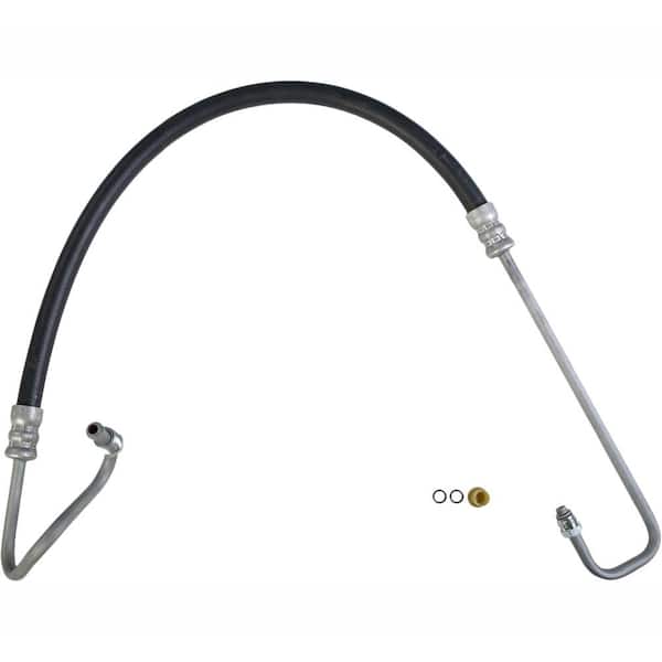Sunsong Power Steering Pressure Line Hose Assembly - Hydroboost To Gear