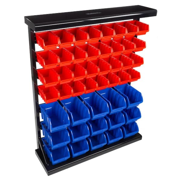 Stalwart 47-Compartment Small Parts Organizer Rack
