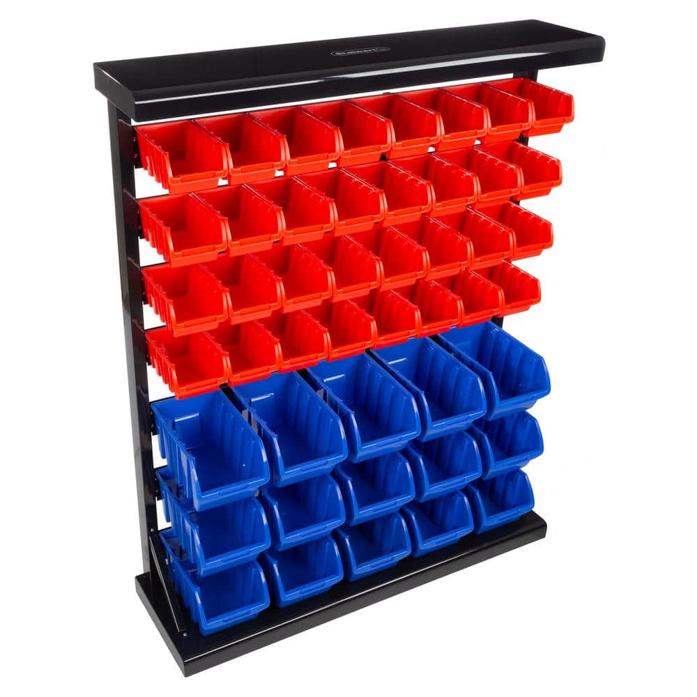 Stalwart 47-Compartment Small Parts Organizer Rack HW2200024 - The