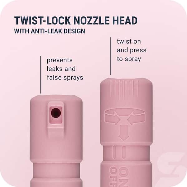 SABRE Mighty Discreet️ Pepper Spray with Snap Clip Keychain MD-SP