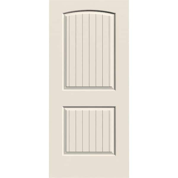 JELD-WEN 36 in. x 80 in. Santa Fe Primed Smooth Molded Composite Interior Door Slab