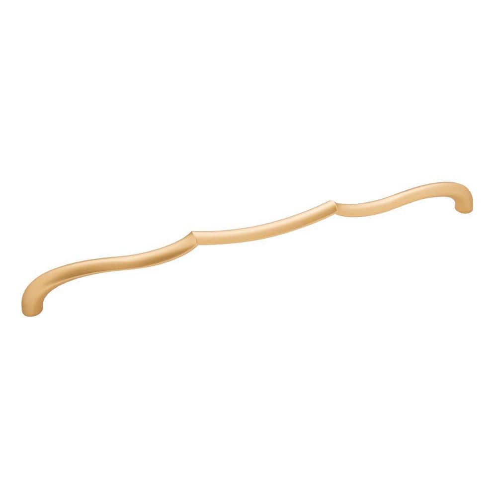 Trellis Collection Pull 12 in. Center to Center Brushed Golden Brass Arch Cabinet Pull price history on PriceWatchPro