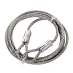 3/16 in. x 6 ft. Galvanized Steel Security Cable Wire Rope
