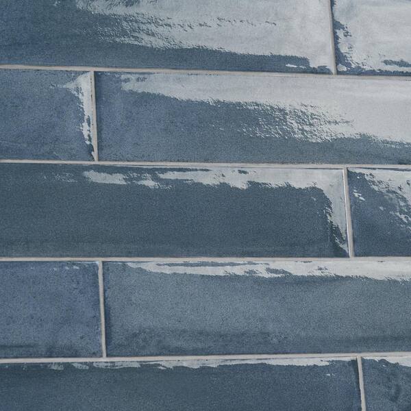 Ivy Hill Tile Tint Bianco 2.95 in. x 15.74 in. Polished Porcelain Wall Tile (14.2 Sq. ft./Case)