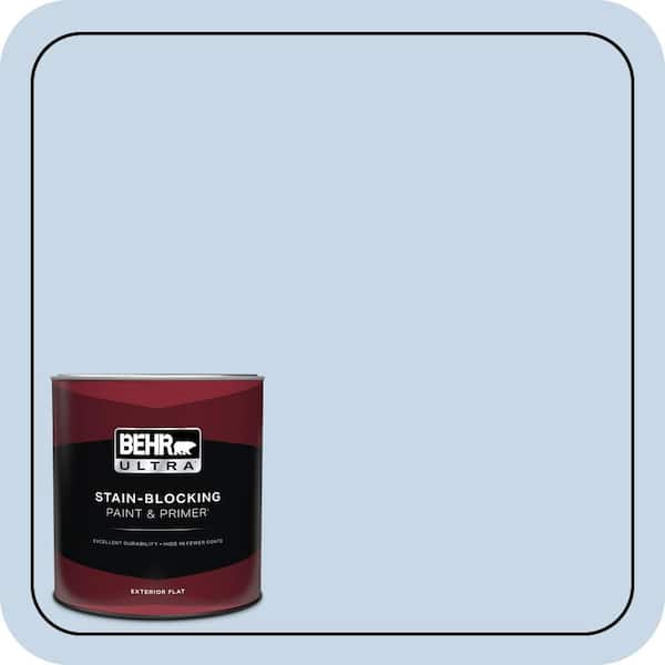 BEHR ULTRA 1 Qt. #580C-2 Lively Tune Flat Exterior Paint & Primer