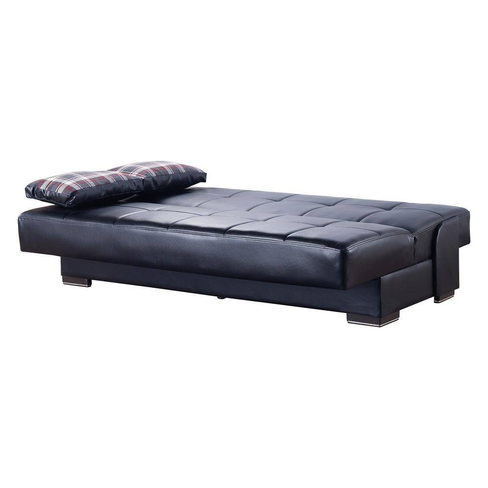 Ottomanson soho Sofa sofabed Black-Armless