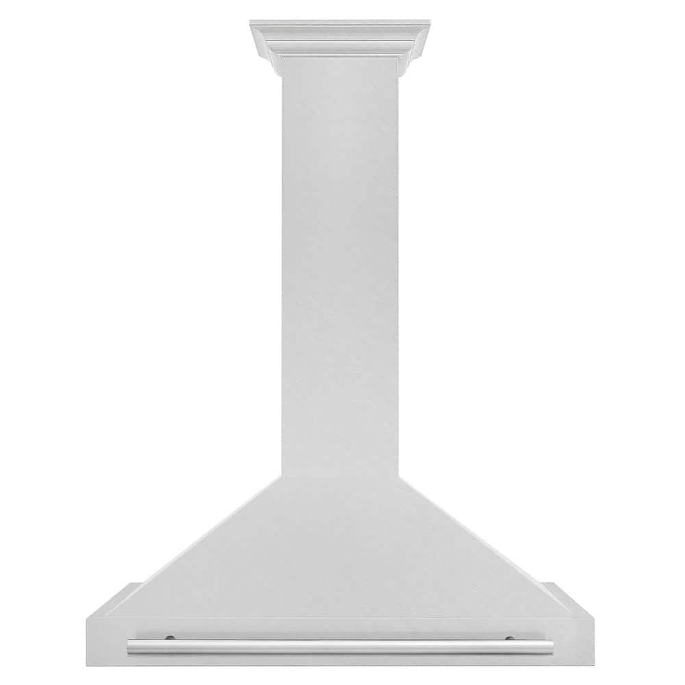 ZLINE 36" Stainless Steel Convertible Range Hood with Charcoal Filter