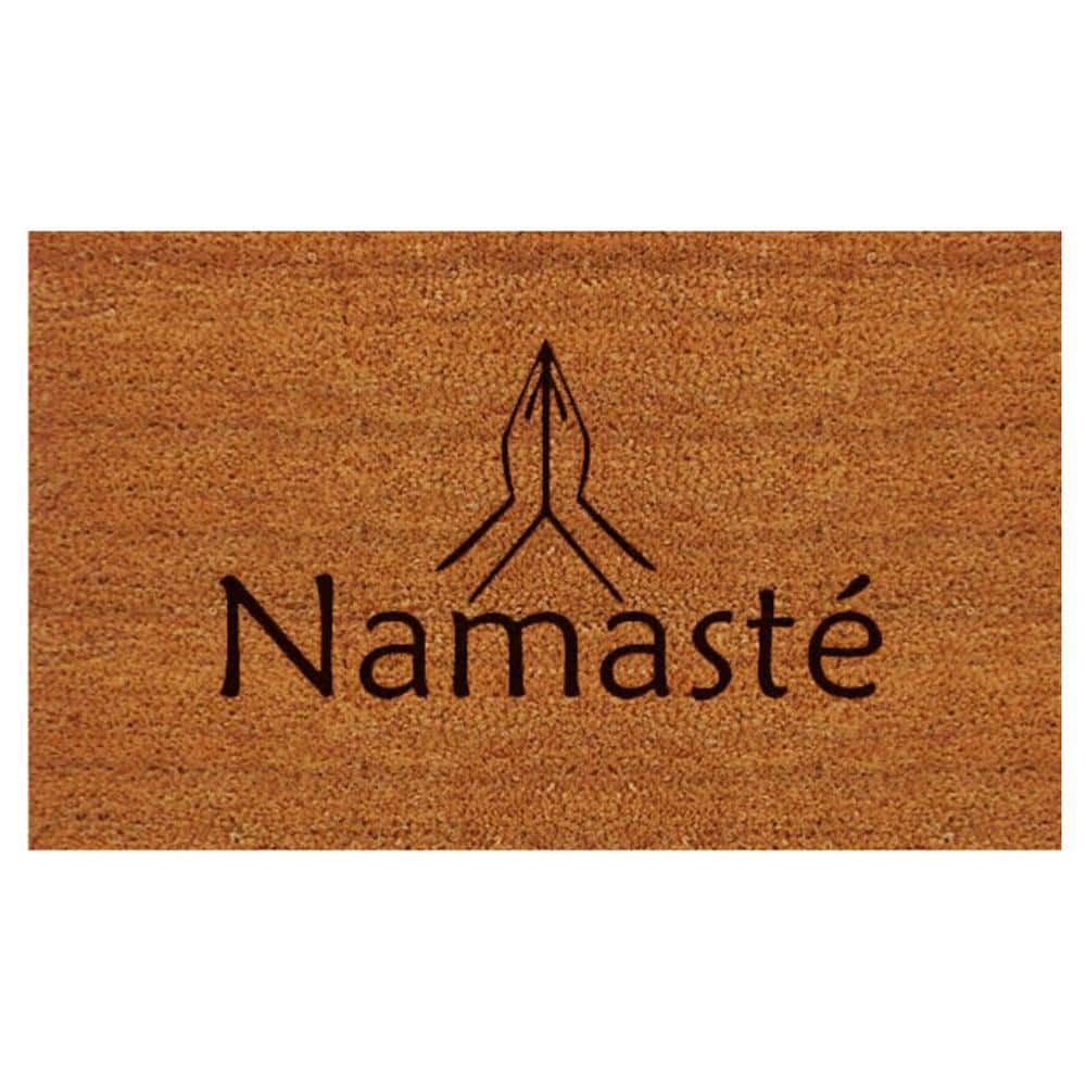 Namaste 24 in. x 36 in. Door Mat