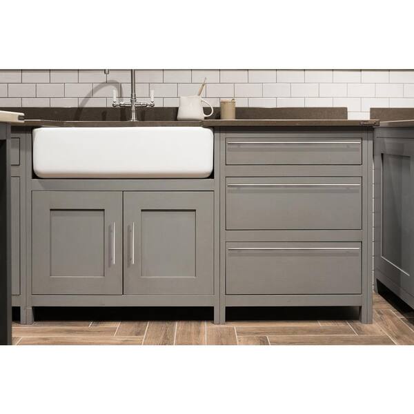 Utopia Alley Carli 12 1 2 In 317 Mm Brushed Nickel Cabinet Drawer Pull Handle Hw363bn The Home Depot