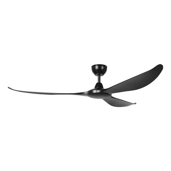 Mission Bay 72 in. Outdoor Black Ceiling Fan