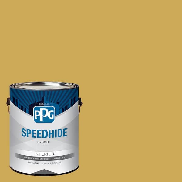 SPEEDHIDE 1 gal. PPG1107-6 Glorious Gold Semi-Gloss Interior Paint