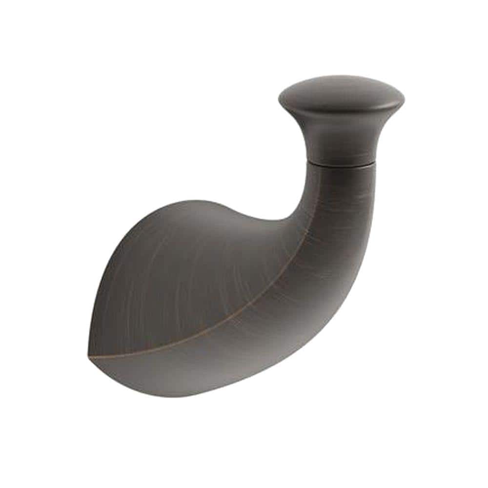 KOHLER Alteo Single Hook Oil Rubbed Bronze Towel Hook KOHLER Alteo Single Hook Oil Rubbed Bronze Towel Hook