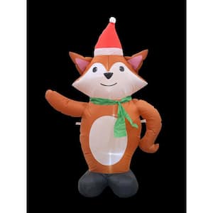 4 ft. Inflatable Standing Fox