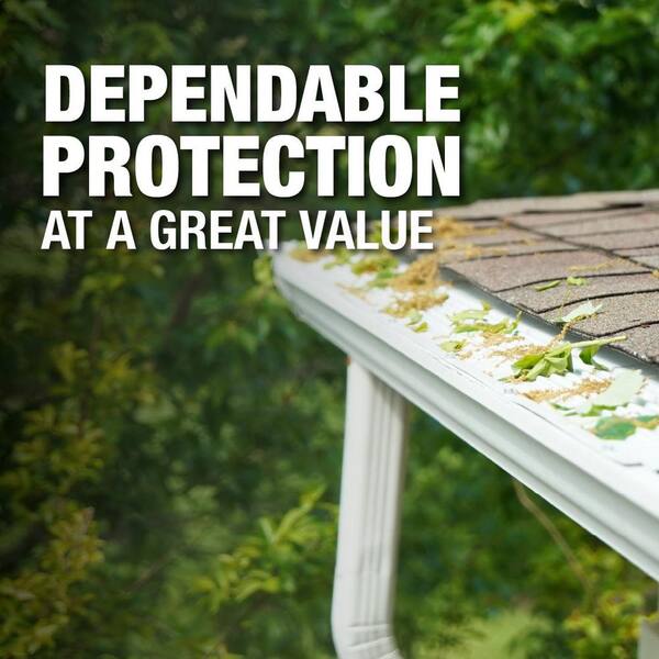 Gutter Guard by Gutterglove 4 ft. L x 6 in. W All-Aluminum