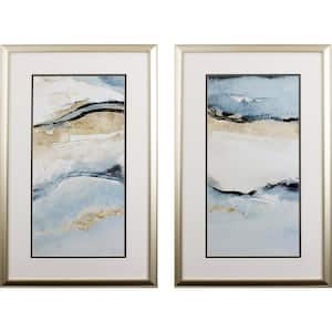 Victoria "Sandy Beach Abstract" by Unknown Wooden Wall Art