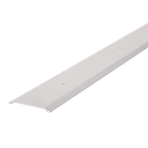 1-3/4 in. x 1/8 in. x 36 in. Silver Aluminum Flat-profile Threshold for Interior Doorways