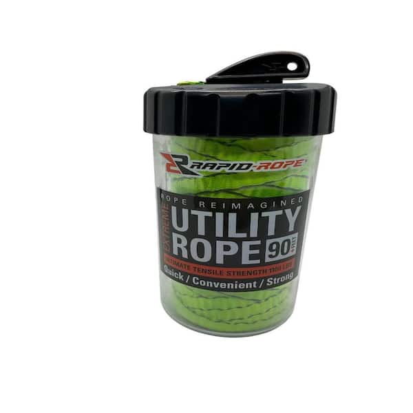 2 in. x 0.25 ft. Flat Braided G2 Extreme Utility Polyester Rope 1000 Plus Tensile Strength