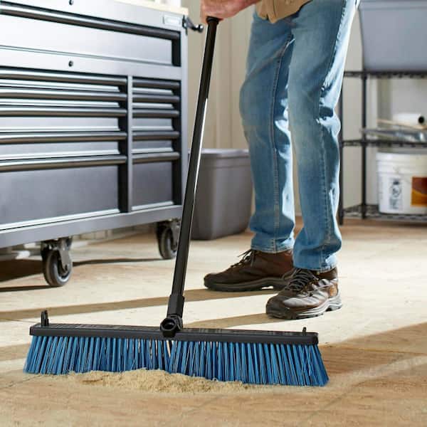24 in. Stiff Push Broom