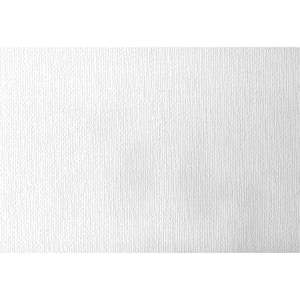 Paintable Hessian Burlap Texture White & Off-White Wallpaper Sample